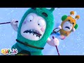 Snow RUN! ☃️ | 1 HOUR! |  Oddbods Full Episode Compilation! | Funny Cartoons for Kids