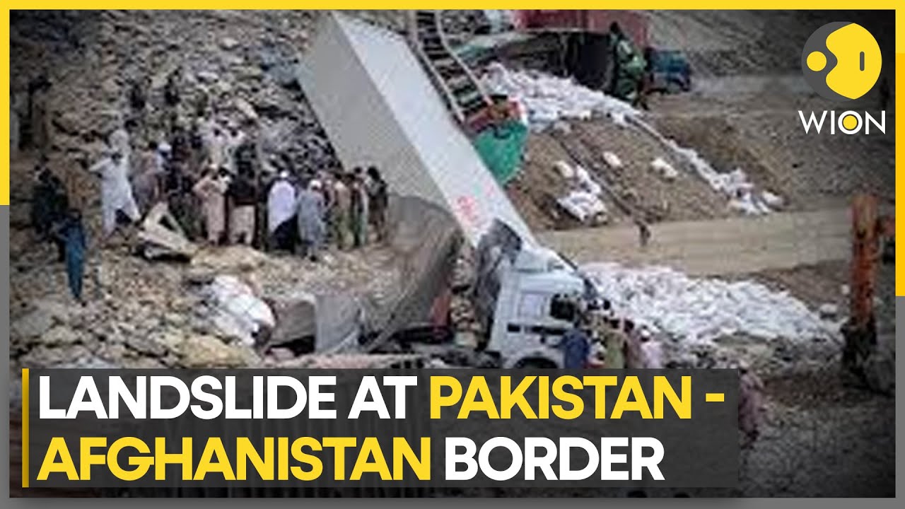 LANDSLIDE on main road connecting Pakistan & Afghanistan | WION Climate Tracker | WION