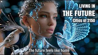 Living in the Future | A Walk Through the Cities of 2150 | Melodic Trance Ambient | 4K Sci-Fi