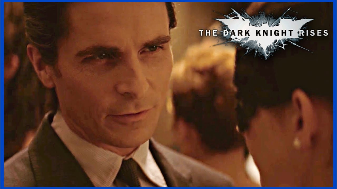 Il Cavaliere Oscuro - il ritorno | Bruce Wayne al ballo con Selina Kyle . ITA HD