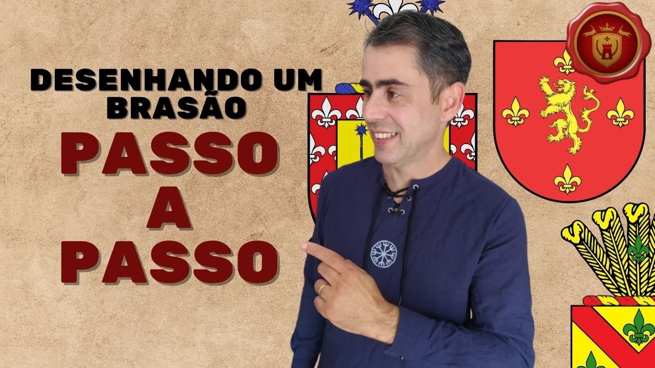 Eu vou fazer um brasão para você ou para sua institução.