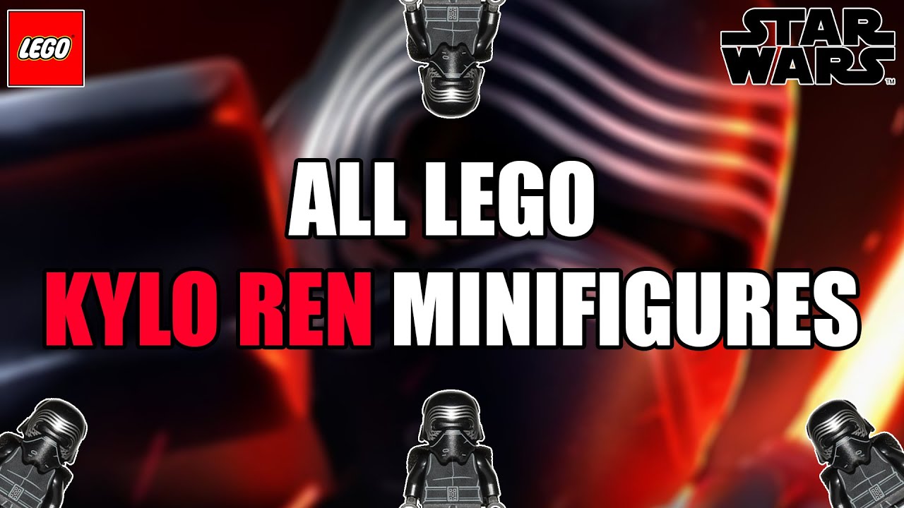 ALL LEGO Kylo Ren Minifigures | 2015 - 2021 