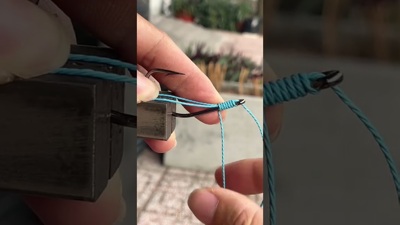 A secure fishing hook knot that very few people know. 