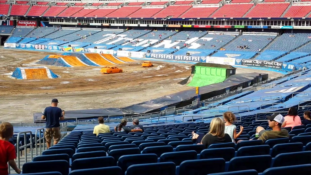 Monster Jam in Nashville Nissan Stadium YouTube