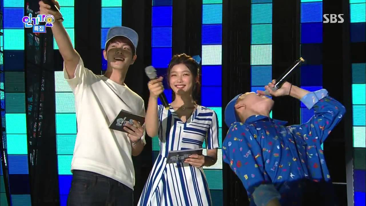 [150816] Kim Yoo Jung ( 김유정 ) @ Inkigayo MC Cut