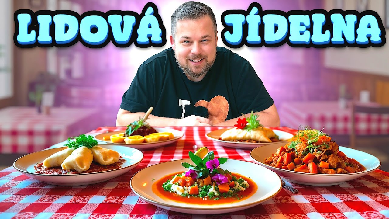 LIDOVÁ JÍDELNA! Tady se najíš skvělě a skoro zadarmo! FRONTY AŽ NA ULICI!