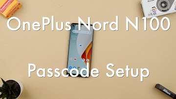 How to Set Passcode Unlock on a OnePlus Nord N100 Phone || OnePlus Nord N100