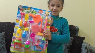 حبيبه تساعد ماما في تنظيف البيت💪 ألعاب حبيبه للاطفال/ يوميات عائله محمد/ ألعاب أطفال/ العاب بنات