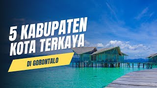 5 Kota/ kabupaten terkaya di provinsi Gorontalo 2025 (menurut PDRB)