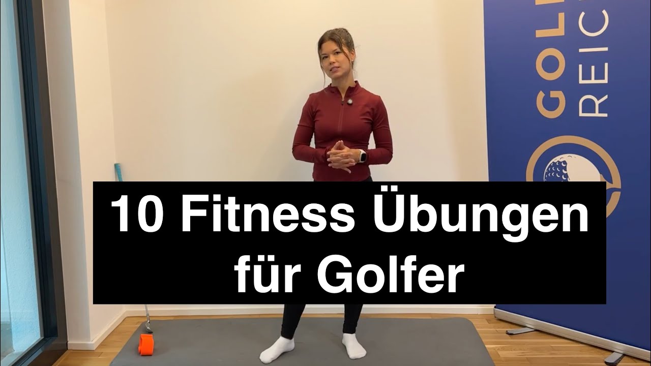 Golf-Fitness im Winter: Die 10 besten Übungen für mehr Beweglichkeit & Rotation