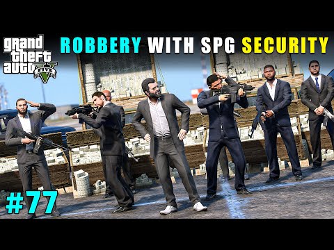 Michael's Committed Biggest Robbery With New Security | Gta V Gameplay