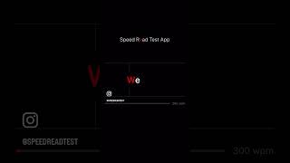 Test your reading skills & train your brain to read at 900 WPM #speedreading #brainpower #learning screenshot 4