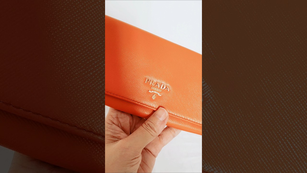 Prada Saffiano Bifold Long Wallet