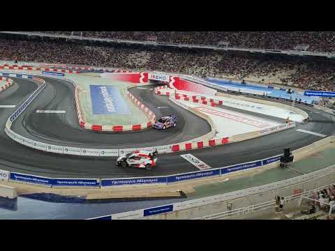 Loeb vs Lappi - Rally Acropolis 2022 - Super Stage