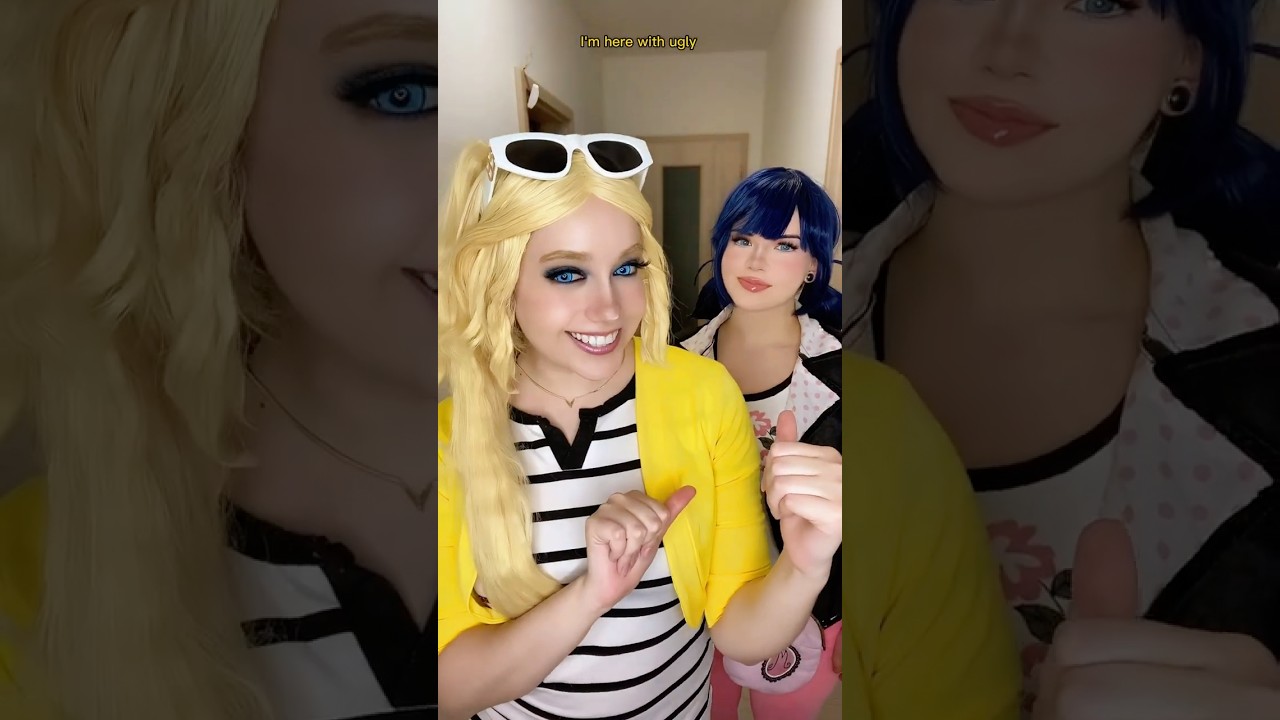 LIVE | Marinette Dupain-Cheng & Chloé Bourgeois @witchera_ #cosplay | Miraculous Ladybug