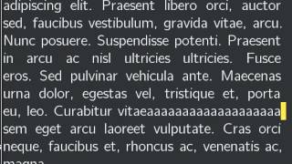 [Emacs] Knuth/Plass line break in action