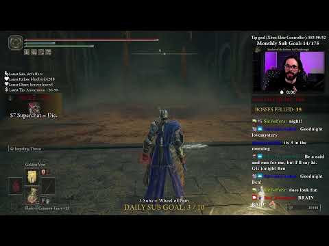Elden Wing Wednesday! 1st DLC Playthrough! (!run !bosslist)