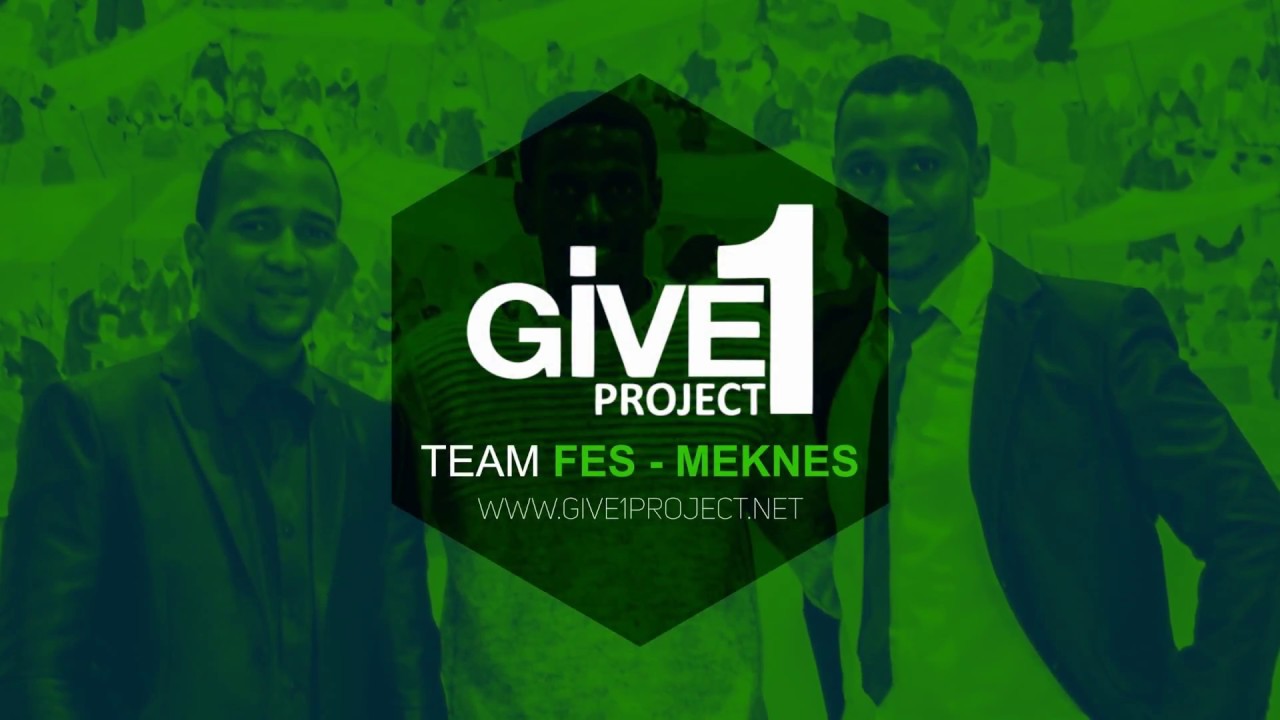 Give1Project TEAM Fès - Meknes Spot de la Conférence : LEADER & ENTREPRENENARIAT DES JEUNES