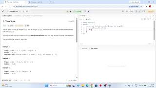 Two Sum__ leetcode