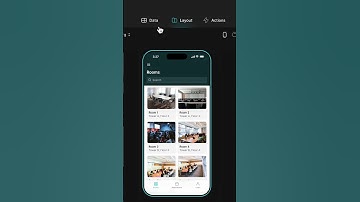 How to build an app to reserve rooms at work | Glide Apps Tutorial #nocode #shorts
