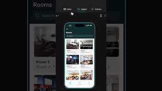 How to build an app to reserve rooms at work | Glide Apps Tutorial #nocode #shorts