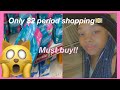 2$ period shopping supplies 😱#MUST BUY‼️DOLLAR STORE