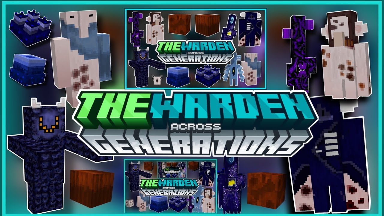 The Warden: Across Generations Beta 1.0.4 Released! New Mobs | New Blocks | New Functions | For mcpe