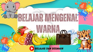 Belajar Mengenal Warna Untuk Anak Balita Bahasa Indonesia