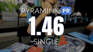 PR [1.46] Pyraminx Single // Rubik