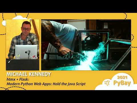 htmx + Flask: Modern Python Web; Hold the JavaScript - Michael Kennedy