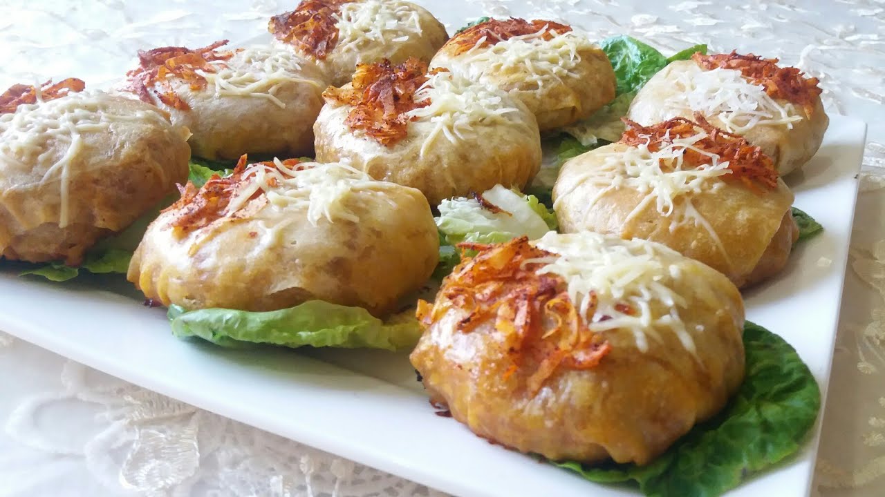 تحضيرات رمضان /بسيطلات صغار مالحين بالكفتة مشهيتكم فيهم مذاق و لا أروع جربوهم على حسابي