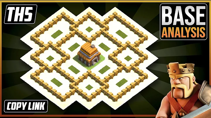 NEW BEST TH5 HYBRID/TROPHY Base 2025!! COC Town Hall 5 (TH5) Trophy Base Design – Clash of Clans COC