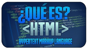¿Qué es HTML? bien explicado