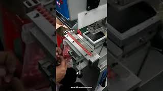 Small product shell pad printing machine pad move screen printer