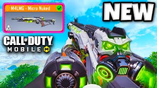 *NEW* LEGENDARY M4LMG - MICRO NUKED 😍 (COD MOBILE)