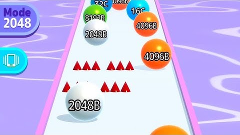 Ball Run 2048 All Levels Gameplay ( Android iOS) Level 100