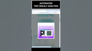 Automated Test Result Analysis