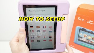 How to Setup Your Amazon Fire Kids Tablet