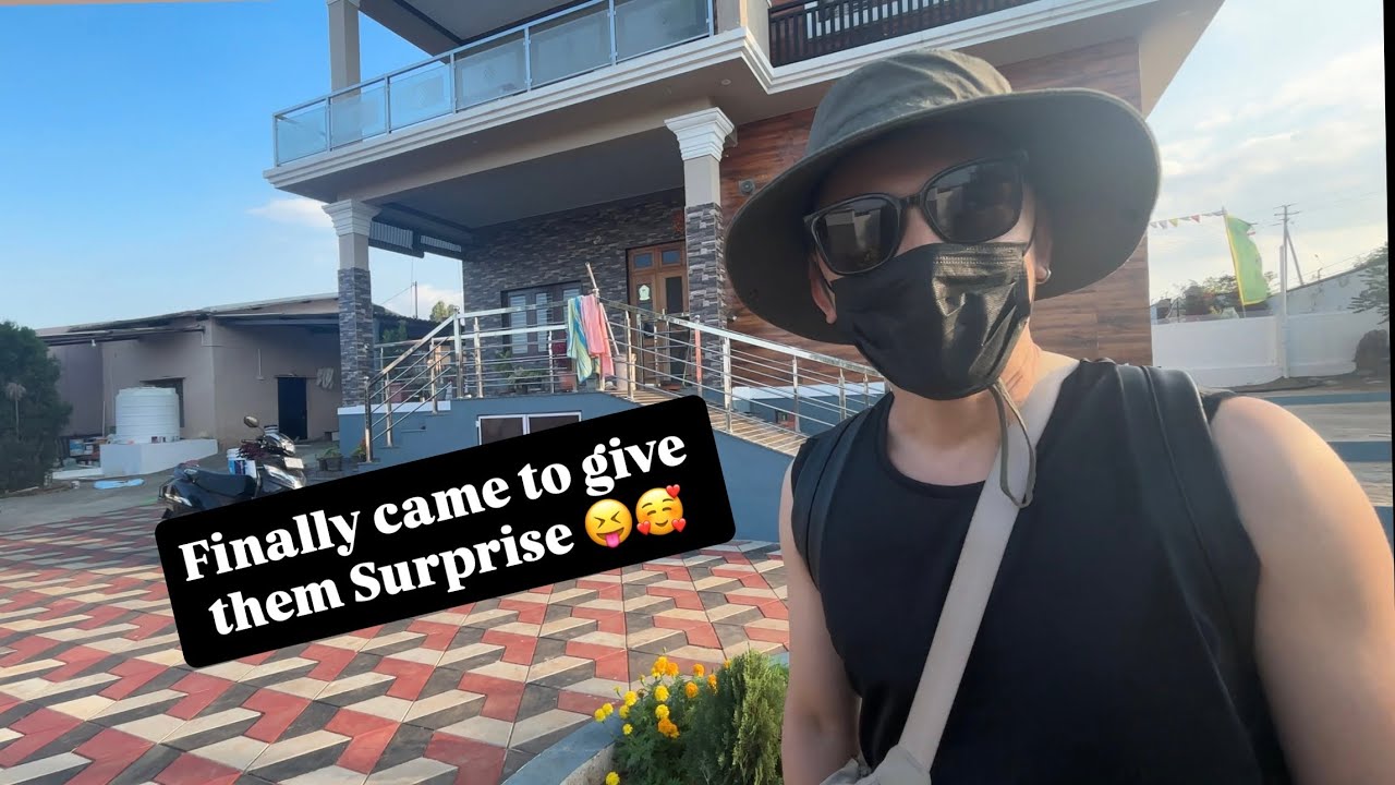 Finally came to give them surprise😝#part1#Surprisevlog#tibetanvlogger#tibetanyoutuber#Viral