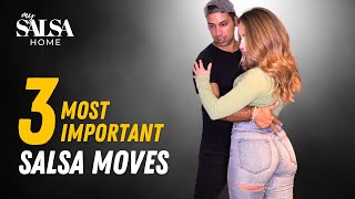 3 Most Important Salsa Moves You Must Know | Salsa Tutorial for Beginners