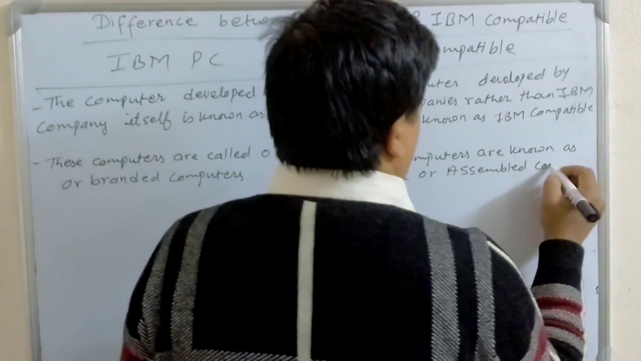 Difference Between IBM PC And IBM Compatible Computers YouTube Difference Between IBM PC And IBM Compatible Computers YouTube