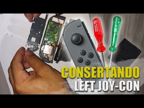 Consertando meu Left Joy-Con - Nintendo Switch