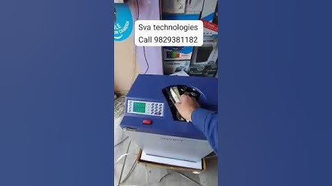 Sva technologies presents bundle note counting machines floor model #trending #viralvideo #viral