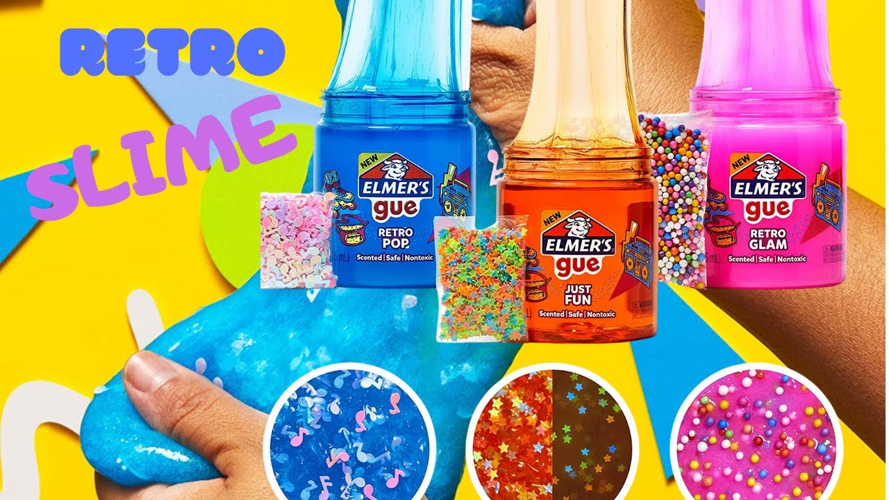 Elmer's Premade Slime W/Mix-Ins 80's Glam