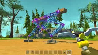 Scrap Mechanic Gameplay - Walker V1.0 - First Prototype screenshot 1