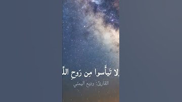 أرح سمعك 🥀لقارئ: وديع اليمني 🍃حالات واتس آب