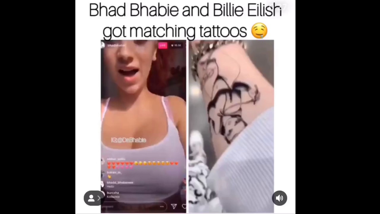 Billie Eilish Tattoo Chest