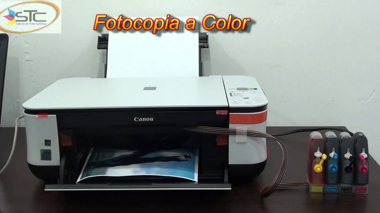 Tiranía Macadán Dar Impresora Canon Pixma MP250 Con Sistema de Tinta Continua STC - YouTube