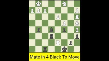 Chess Puzzle-474. Find Checkmate in 4 Moves For Black #chess #chesscom #checkmate #dgukesh #puzzle