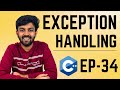 Exception handling | C++ for Beginners Ep-34 | code io - Tamil